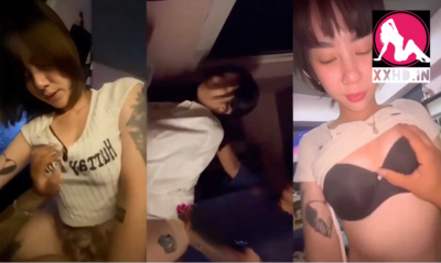 คลิปโป๊ไทย สาวหน้าม้าเย็ดสองน้ำก่อนนอนโดนจับขยำนมเสียวๆ โยกเอวบดควยให้รัวๆแล้วโดนจับซอยรัวๆ