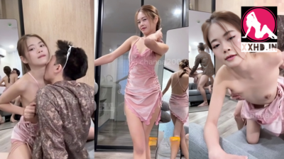 คลิปโป๊ไทย น้องณชา chanaa2002 onlyfans ใส่ชุดนอนไม่ได้นอนยืนยั่วเย็ดแฟน แล้วโดนจับเย็ดจริง เอวอย่างพริ้ว