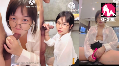 คลิปโป๊มาแรง ONlyfans น้อง Tn.2na สาวแว่นโคตรเด็ด นมใหญ่น่าเย็ดมาก ฟีลฮอตเนิร์ดสุดๆ อมควยให้แฟนเสียวๆ
