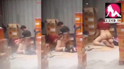 คลิปโป๊ทางบ้าน หนุ่มเพื่อนร่วมงานนัดเย็ดกับลูกน้องในโกดังเก็บของ เล่นชู้กันแบบเอ้าท์ดอร์ Outdoor ซอยมันส์ๆ